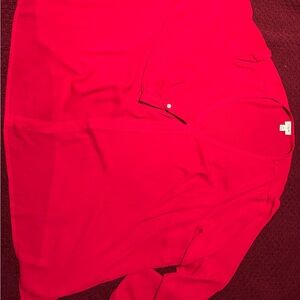 J. Crew Bold Raspberry Color Pullover Top Blouse Size 3XL